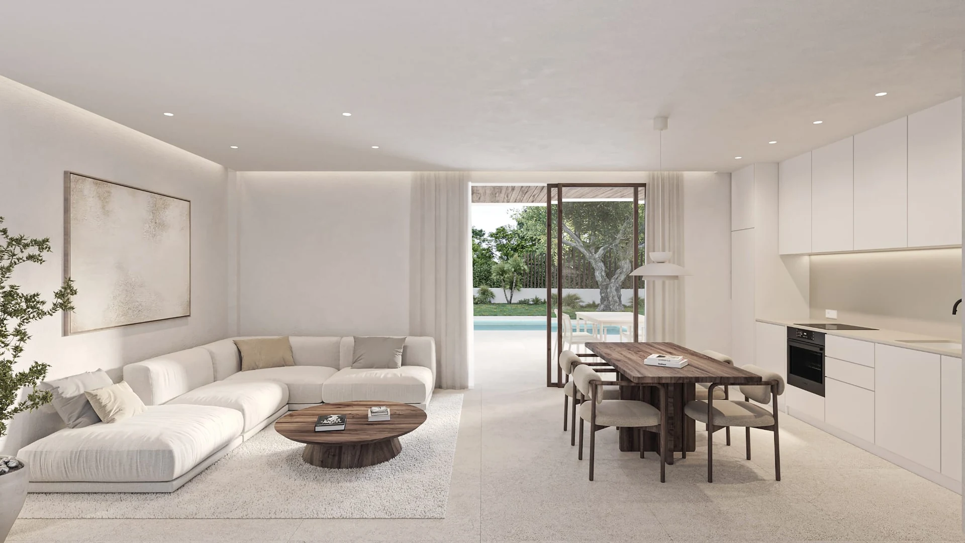 Inicio Render interior de Les Blasques